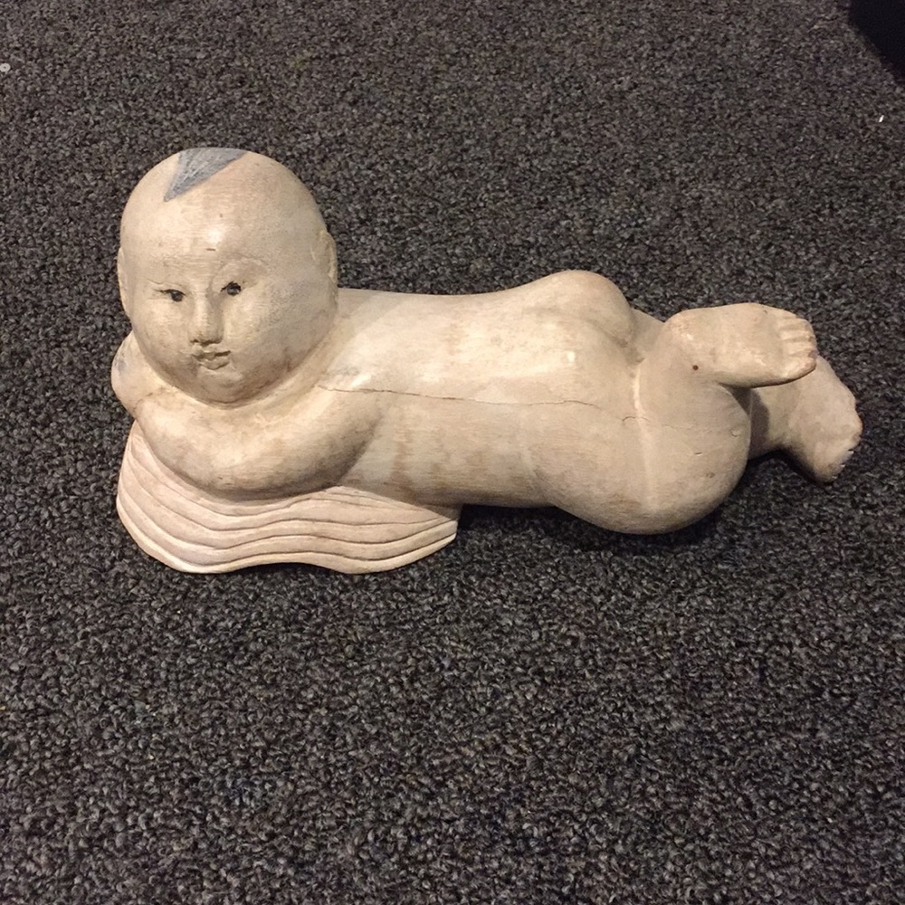 Asian Inspired Vintage Statues